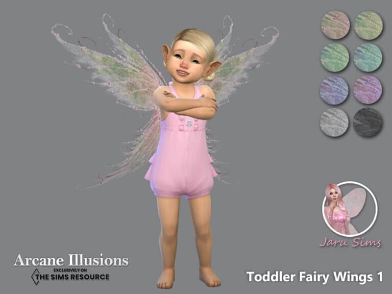 Arcane Illusions – Toddler Fairy Wings 1