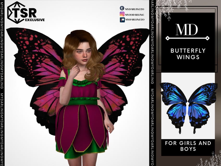 Butterfly Wings Child