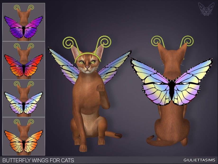 Butterfly Wings For Cats