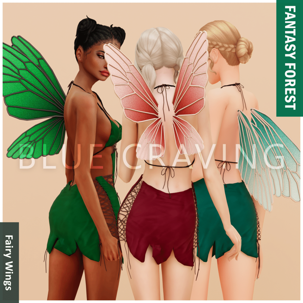 Fantasy Forest Fairy Wings