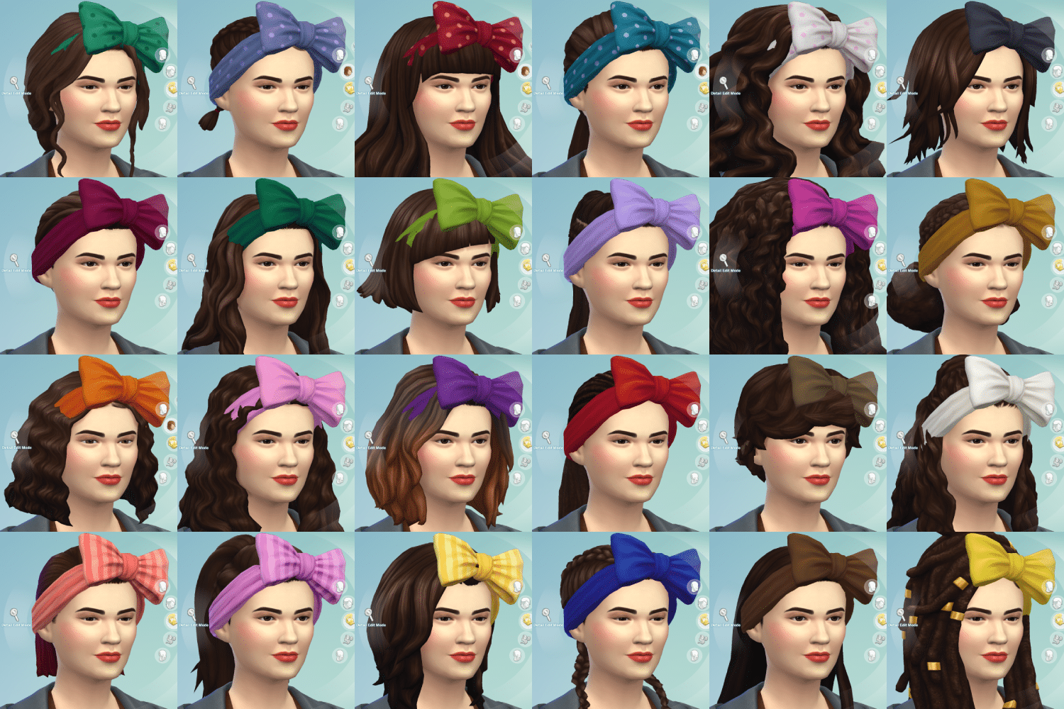 July 2025 Base Game Update: User Interface Changes, CAS Goodies, & Fantastic Buy/Build Upgrades 6 Haor Bow Swatches