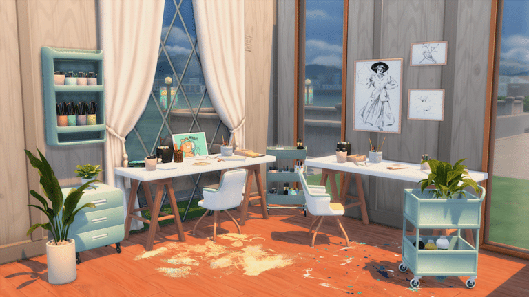 Search Results 51 Crafty Nook Set by SNOOTYSIMS