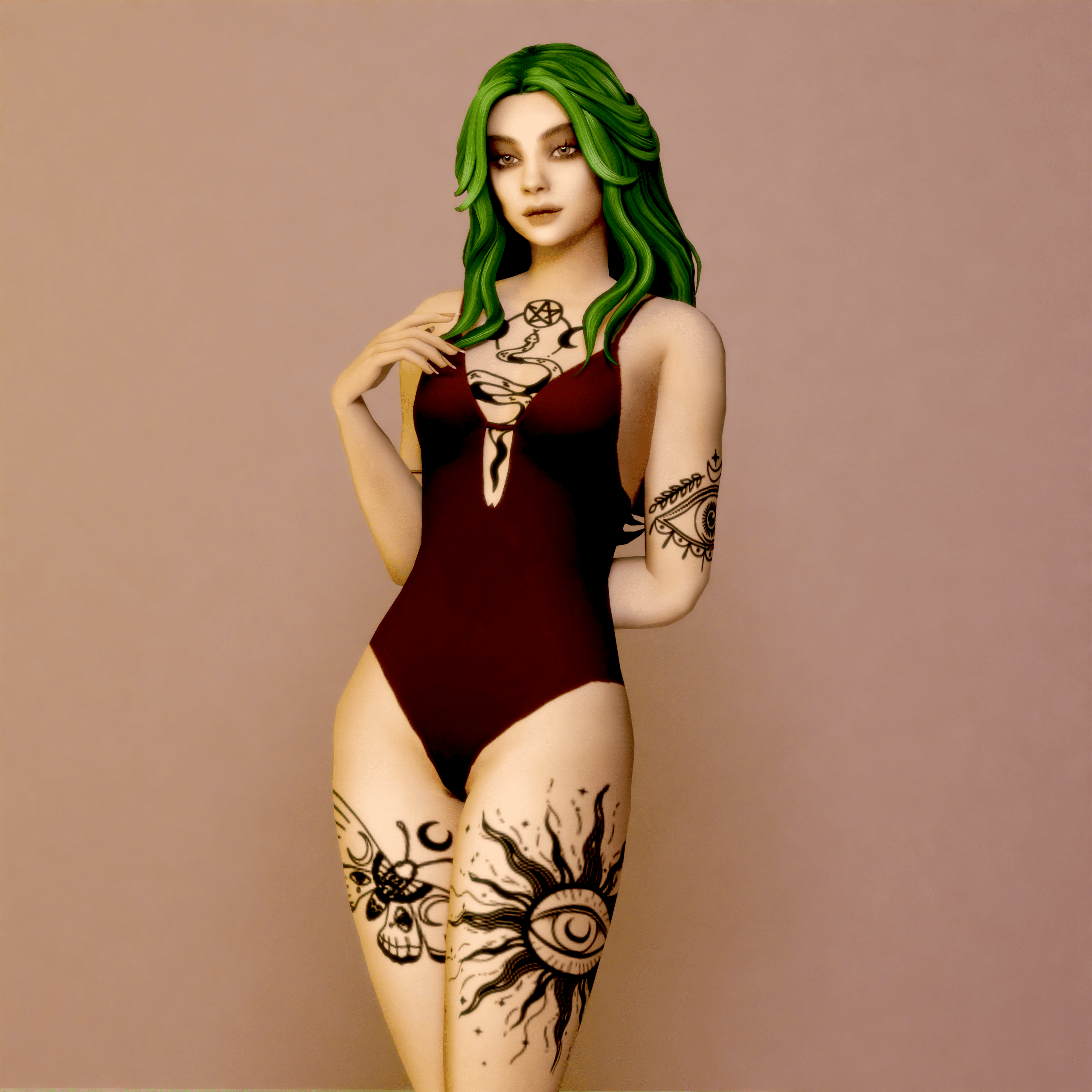 SNOOTYSIMS Inked Oracle 01