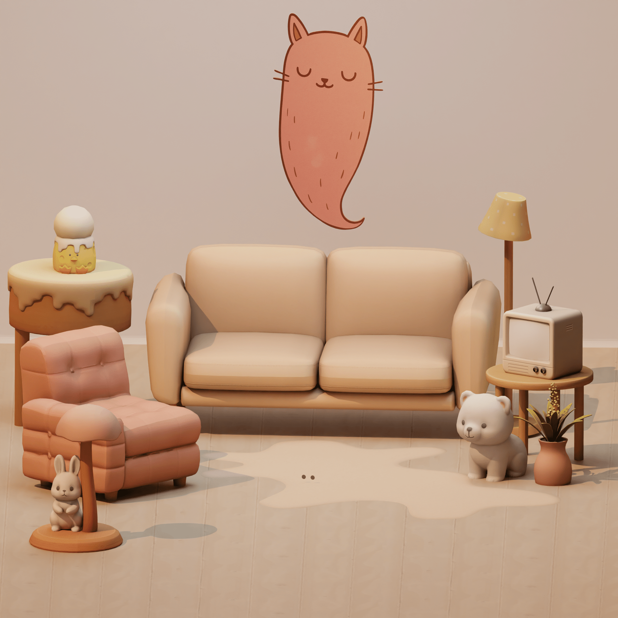 SNOOTYSIMS Bright Living Plain