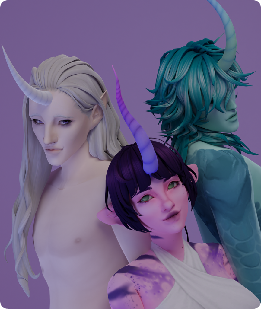 Unicorn Horns Set