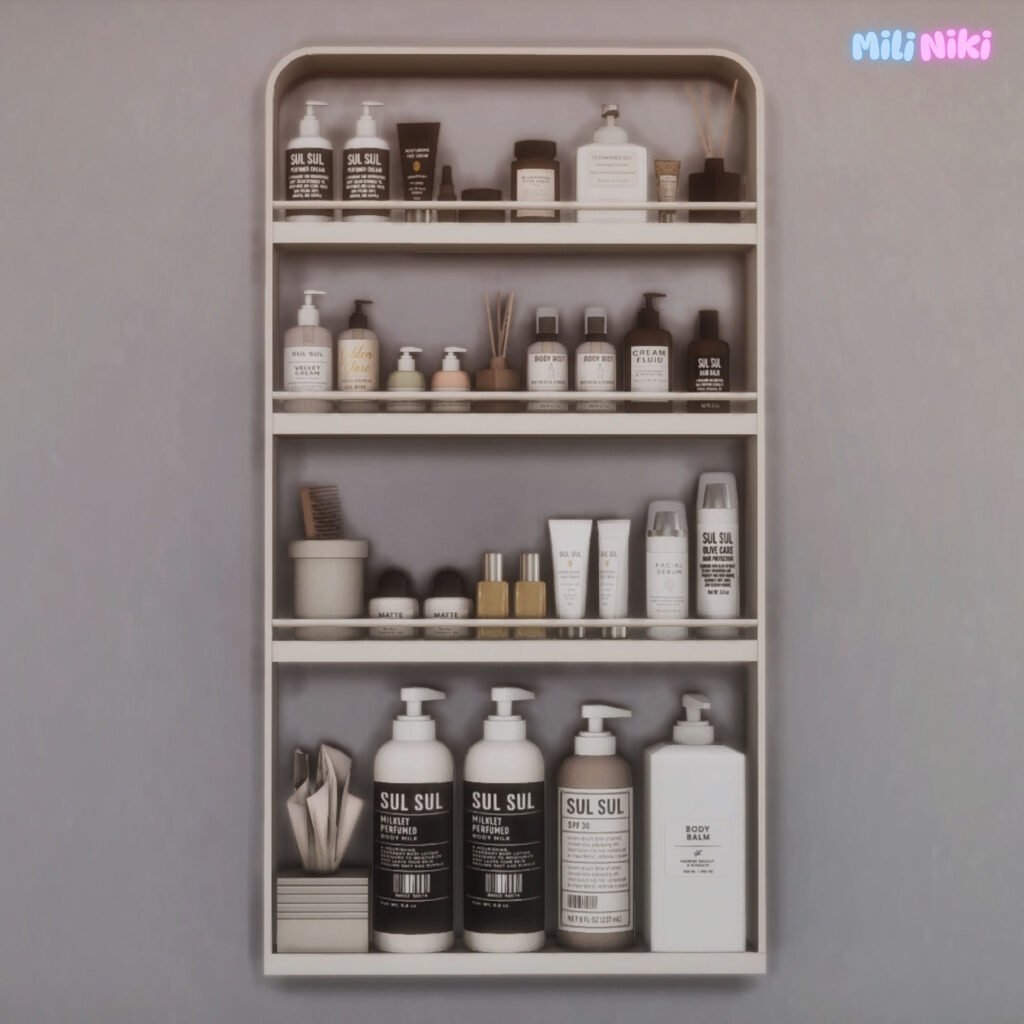 Self Care Products Shelf by MiliNiki