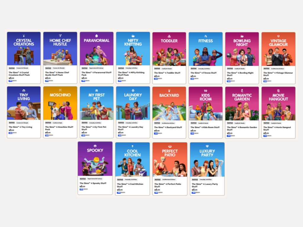 Sims 4 SP Black Friday Sale
