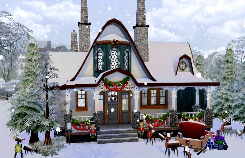 5 Ultra-Cozy Christmas Homes Your Sims Will Love This Winter! 7 3214739