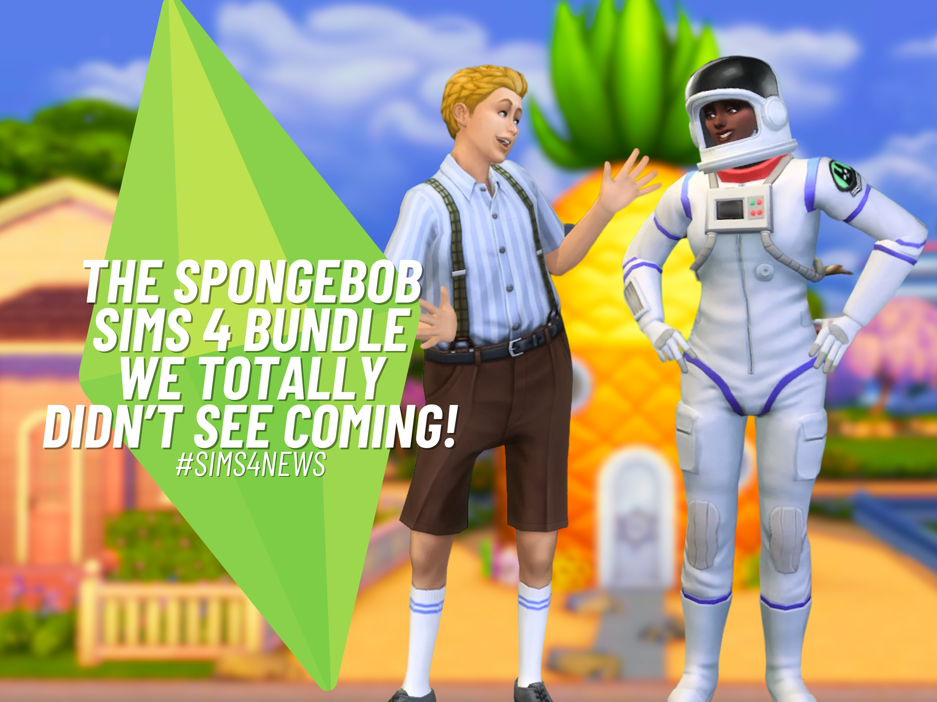 Dive Into Bikini Bottom: SpongeBob Hits The Sims 4 with Official Bundle!
