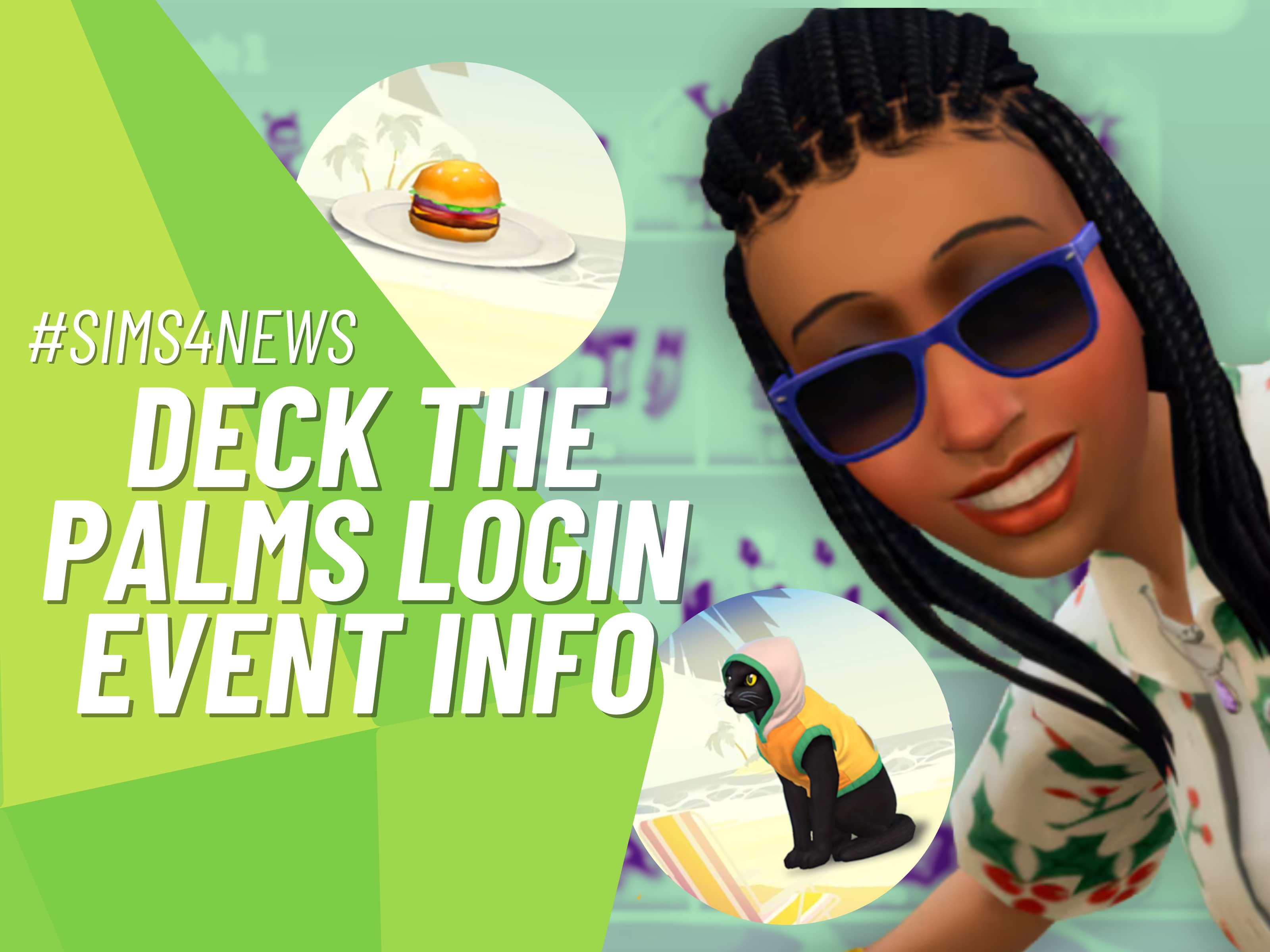 Celebrate the Holidays in The Sims 4 with the Deck the Palms Login Event and Free Gifts for Every Sim!