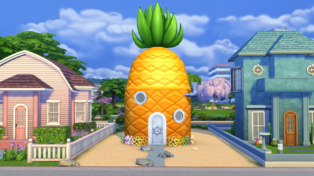 Dive Into Bikini Bottom: SpongeBob Hits The Sims 4 with Official Bundle! 5 sims 4 spongebob house kit