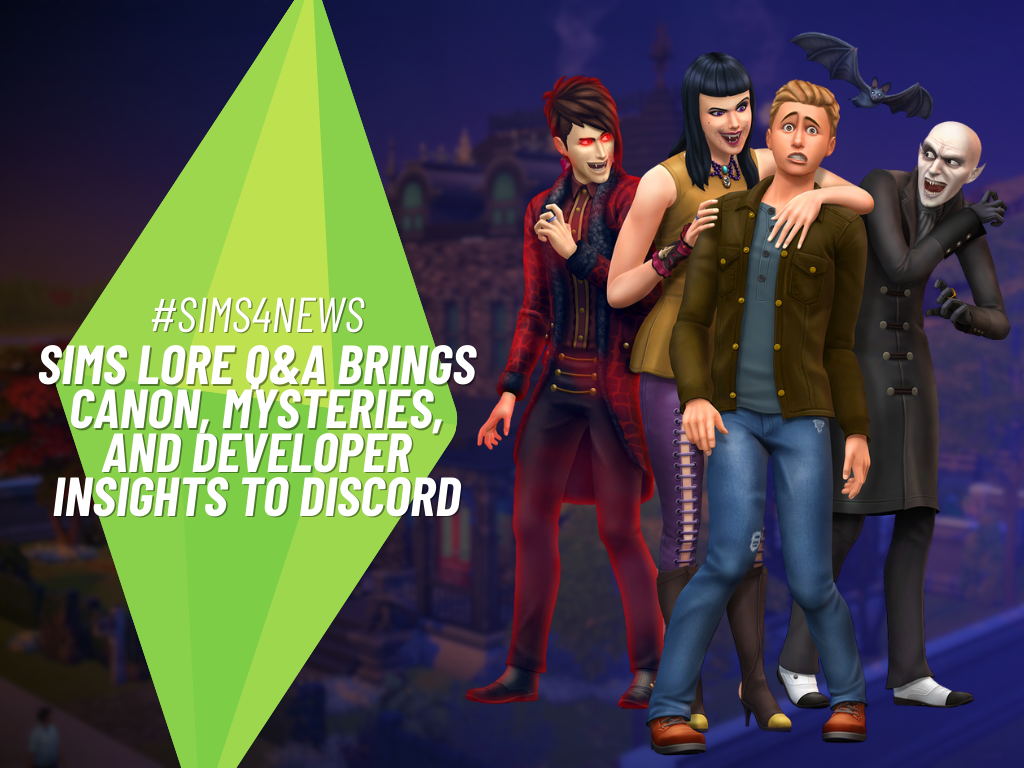 Sims Lore Q&A Brings Canon, Mysteries, and Developer Insights to Discord