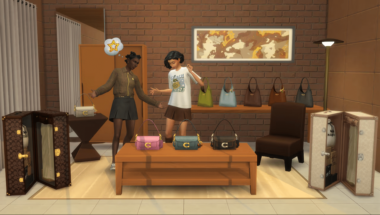Coach Collaborates With The Sims 4 in an Exciting Official Fashion ...