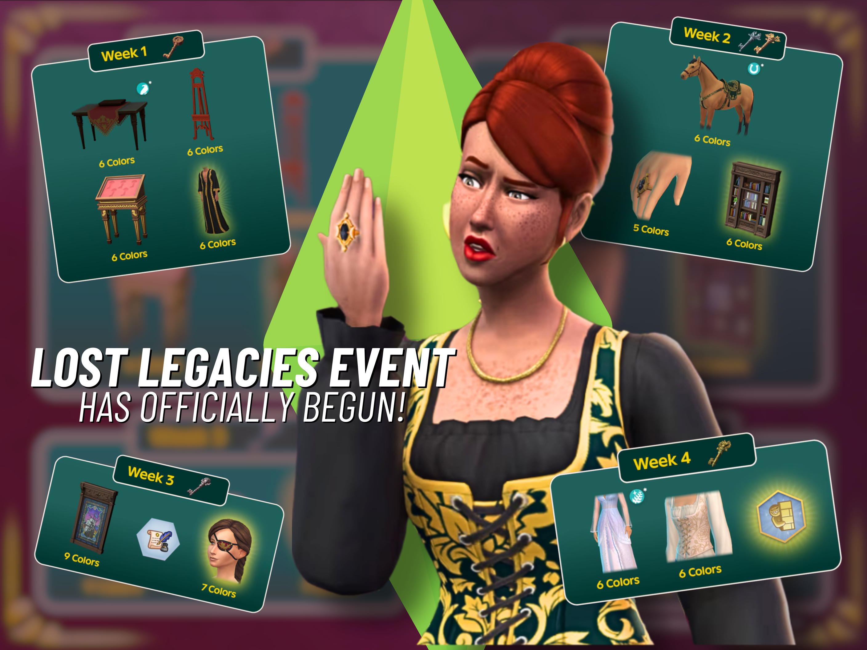 SNOOTYSIMS Lost Legacy Event