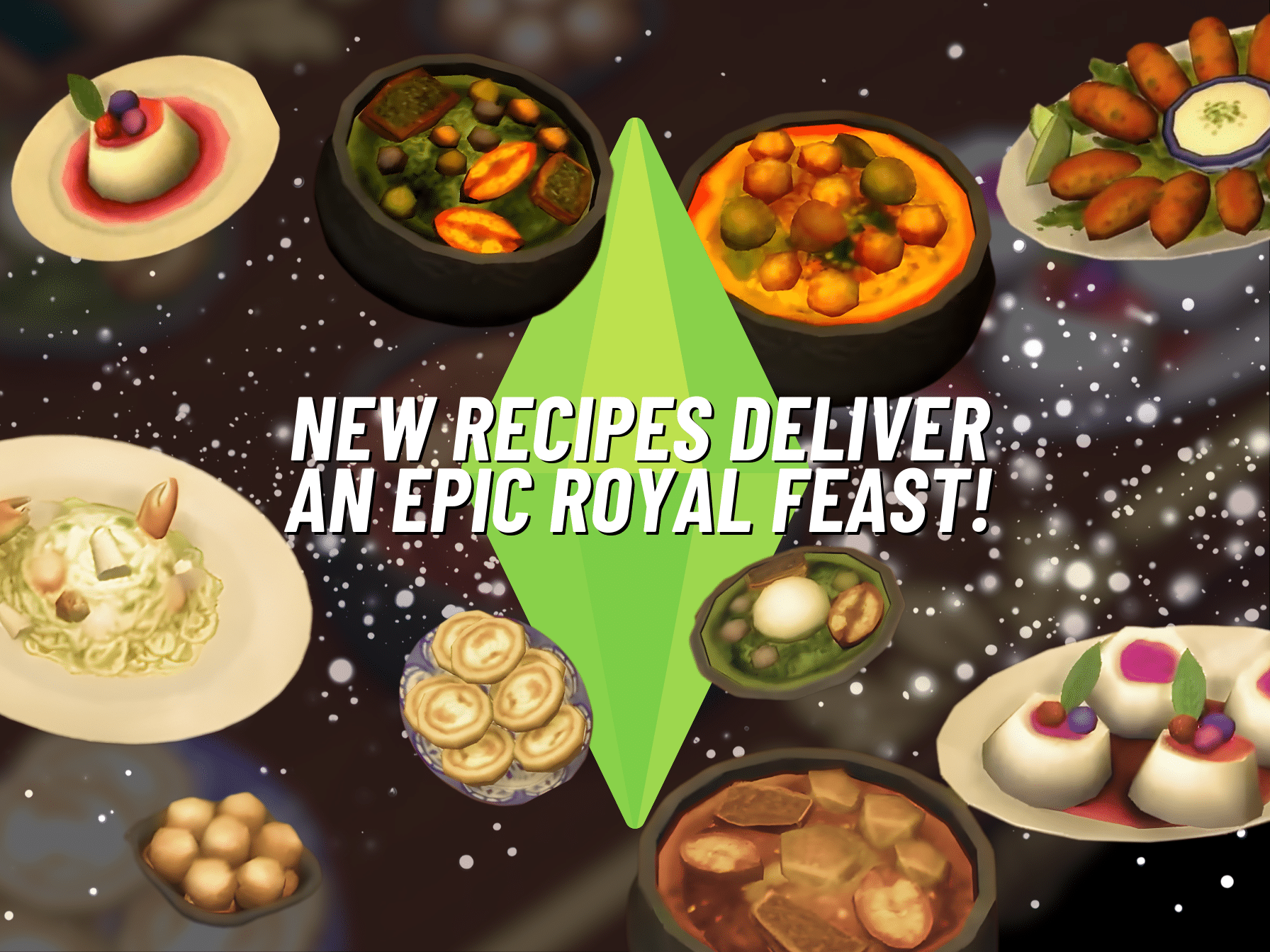 The Sims 4 Royalty and Legacy New Recipes Bring an Exciting Cultural Feast to the Game
