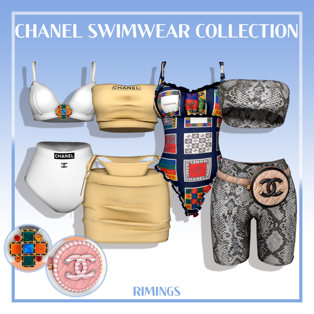 CHANEL SWIMWEAR COLLECTION by Rimings