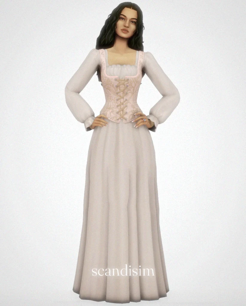 Corset with Chemise by scandisim