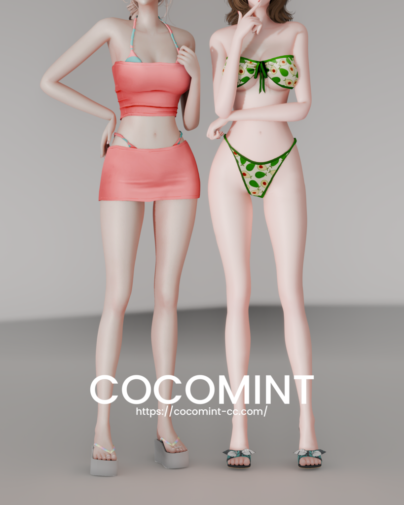 Holiday Bikini Set by 𝐜𝐨𝐜𝐨𝐦𝐢𝐧𝐭