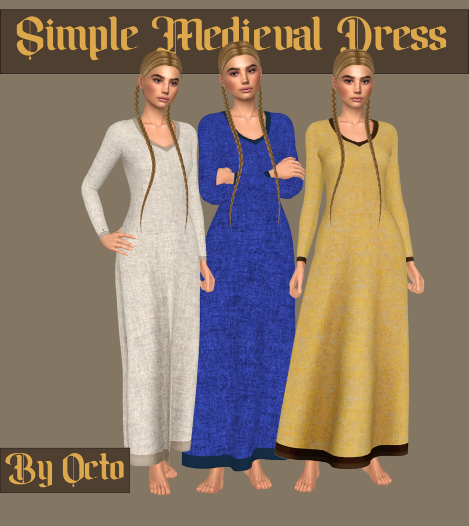 Medieval Dress by Octo