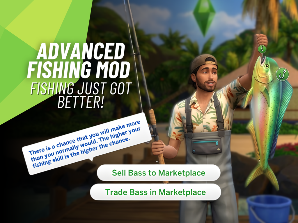 SNOOTYSIMS Advance Fishing Mod