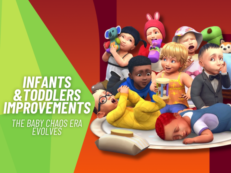 Sims 4 Infant and Toddler Improvements Get Exciting Community-Driven Update