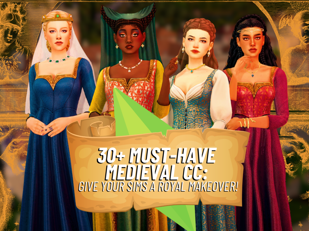 SnootySims Best Sims 4 Medieval CC