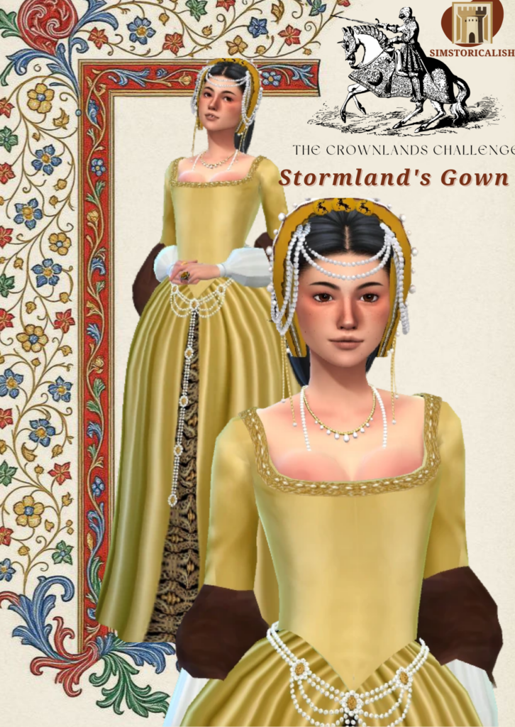 Stormlands Gown by Simstoricalish