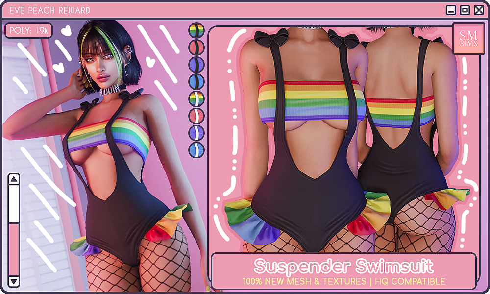 Suspender Swimsuit by SMSims