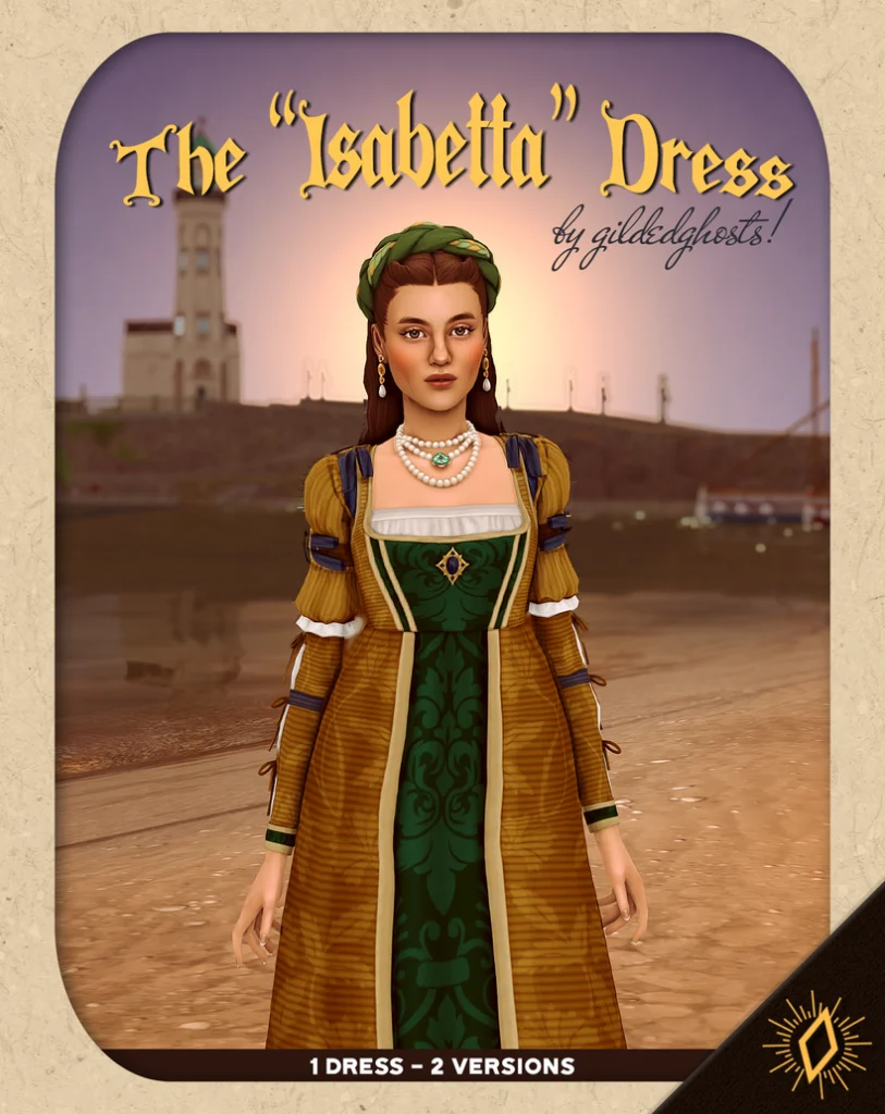 The Isabetta Dress by GildedGhosts