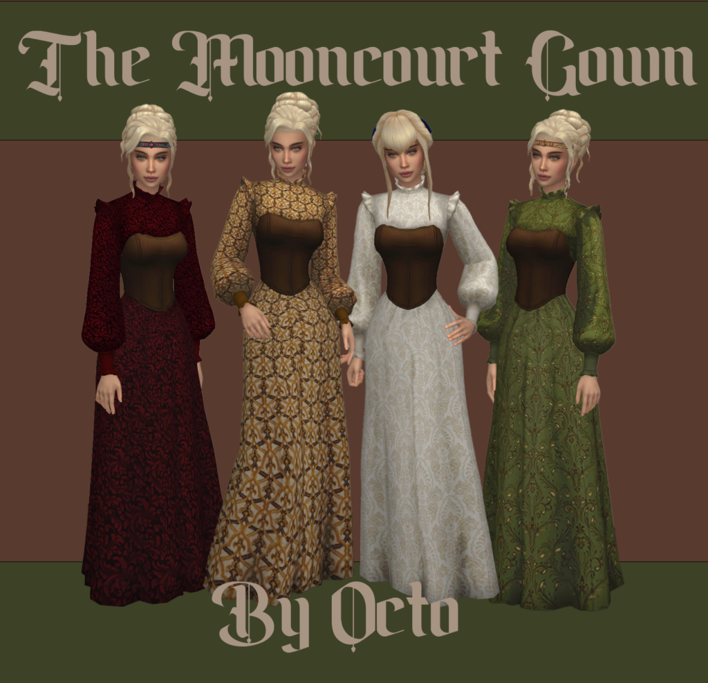 The Mooncourt Gown by Octo