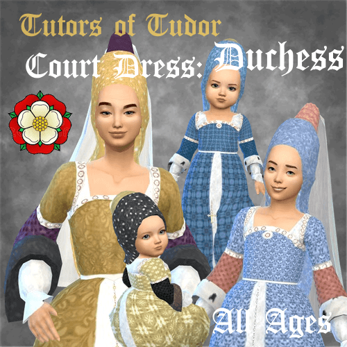 Tutors of Tudor Court Dress Duchess by Simverses