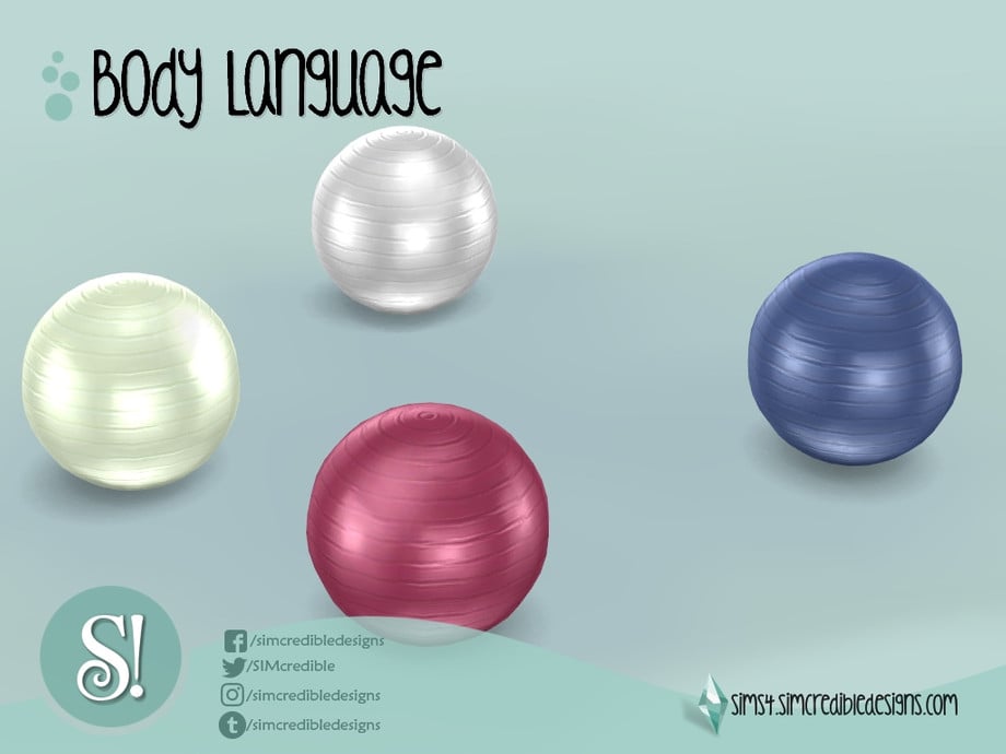 Body Language Pilates Ball by SIMcredible