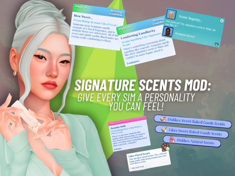 Signature Scents Mod: Incredible New Way to Personalize Your Sims!