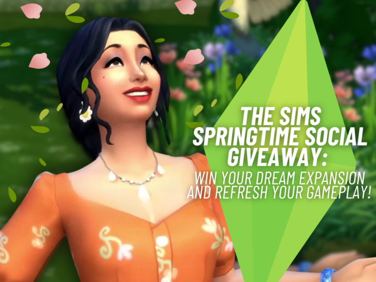 The Sims Springtime Social Giveaway: Epic Chance to Win Free Expansion Packs