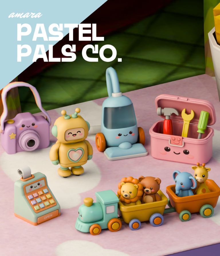 Pastel Pals Co. Set by Amara
