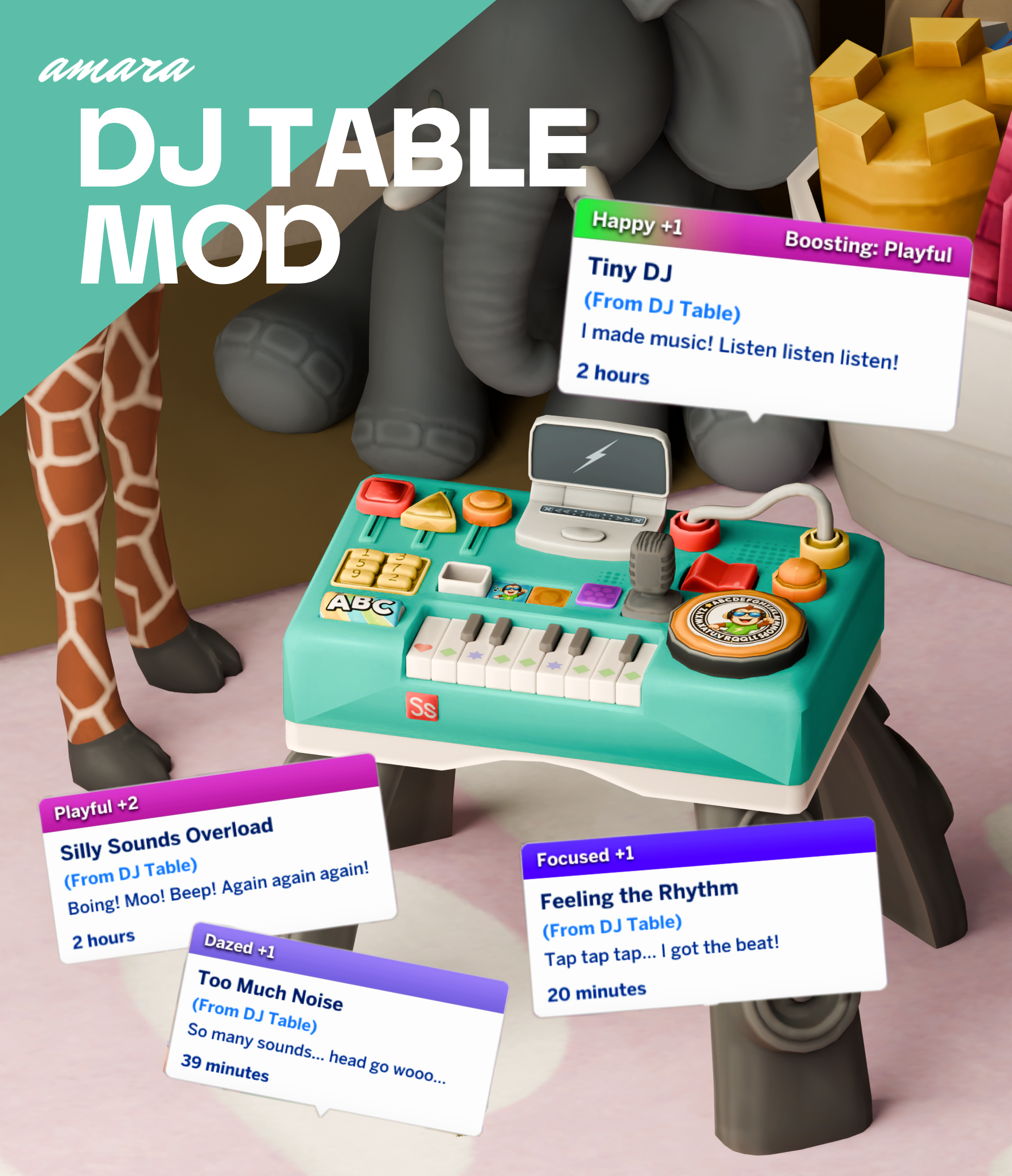 DJ Table Mod by Amara