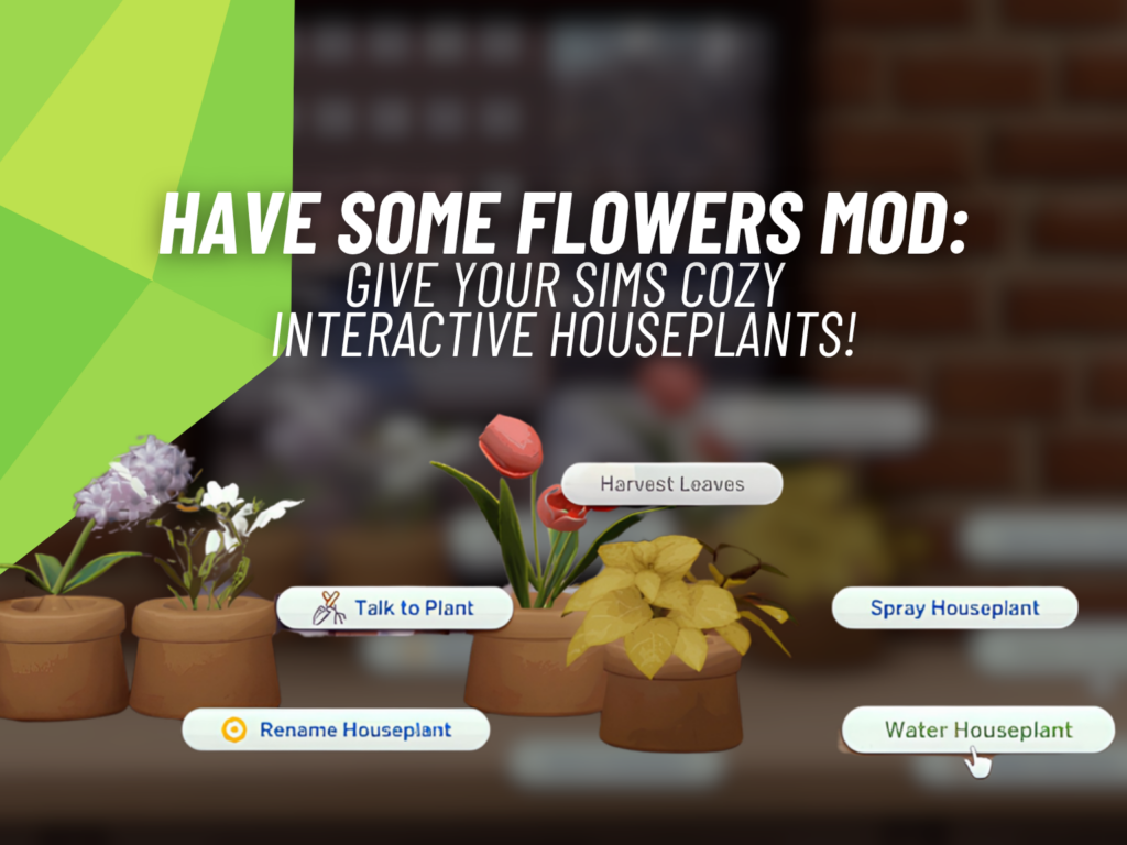 SNOOTYSIMS Have Some Flowers Mod 3