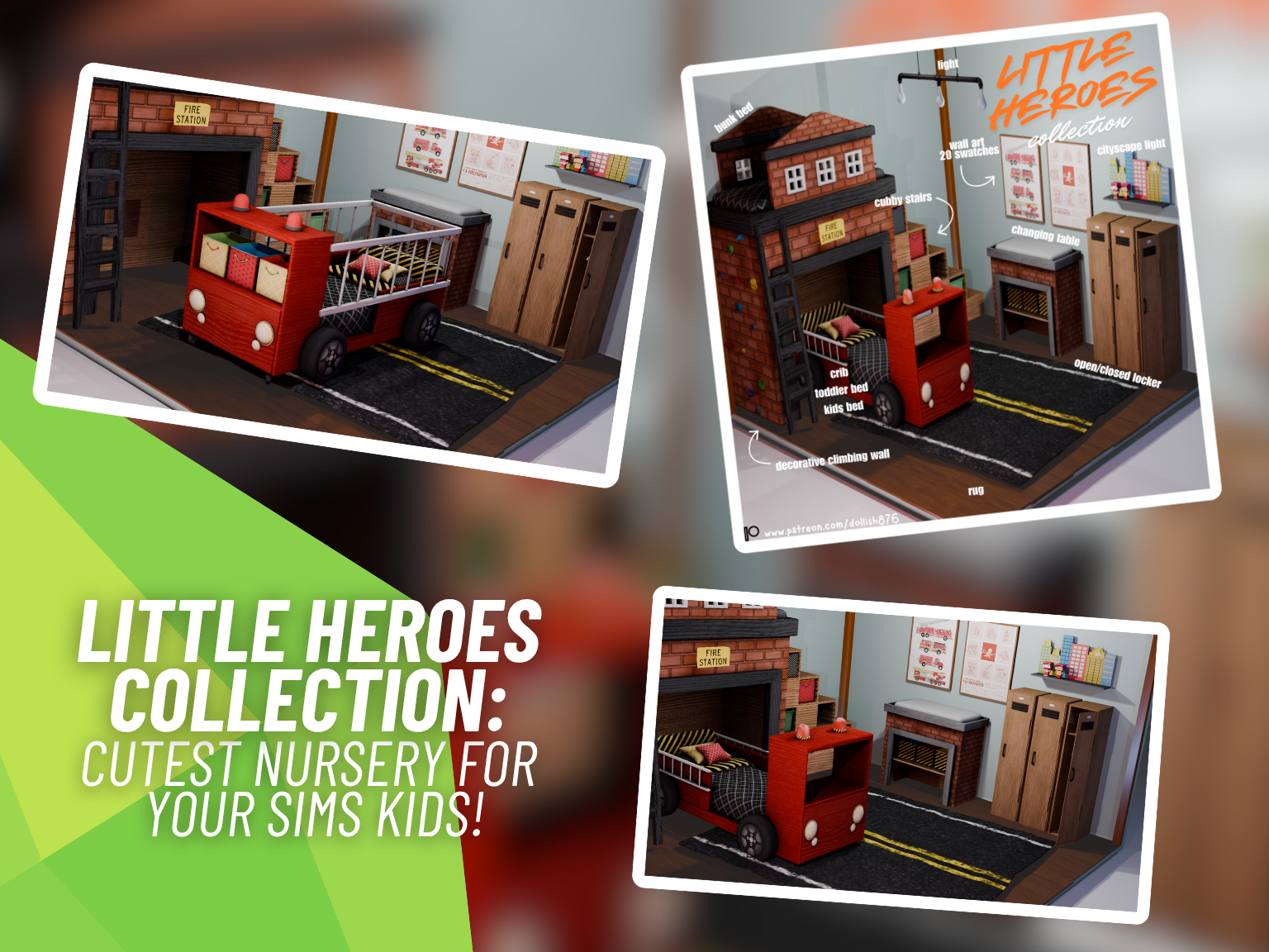 SNOOTYSIMS Little Heroes Collection 1
