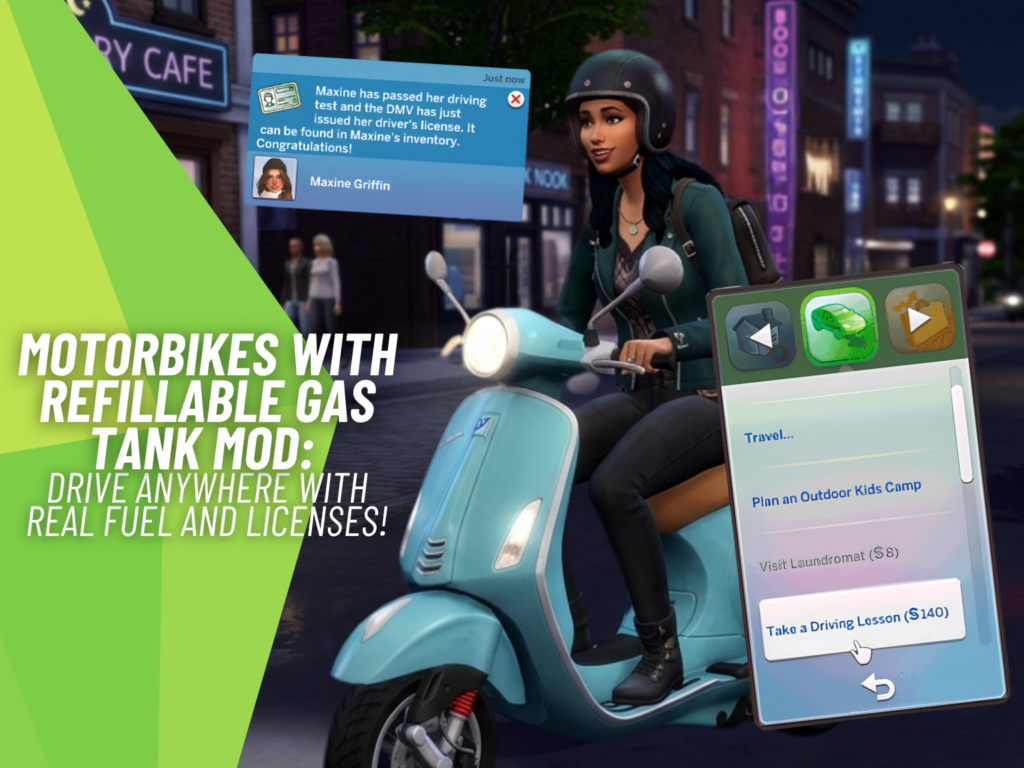 SNOOTYSIMS Refillable Motor Gas Tank Mod by Hiole
