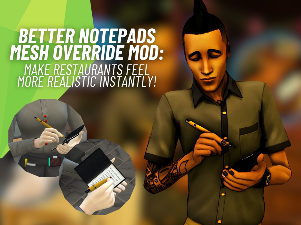 Better NotePads Mesh Override Gets an Exciting Upgrade for More Realistic Sims 4 Gameplay 4 SnootySims Better Notepad