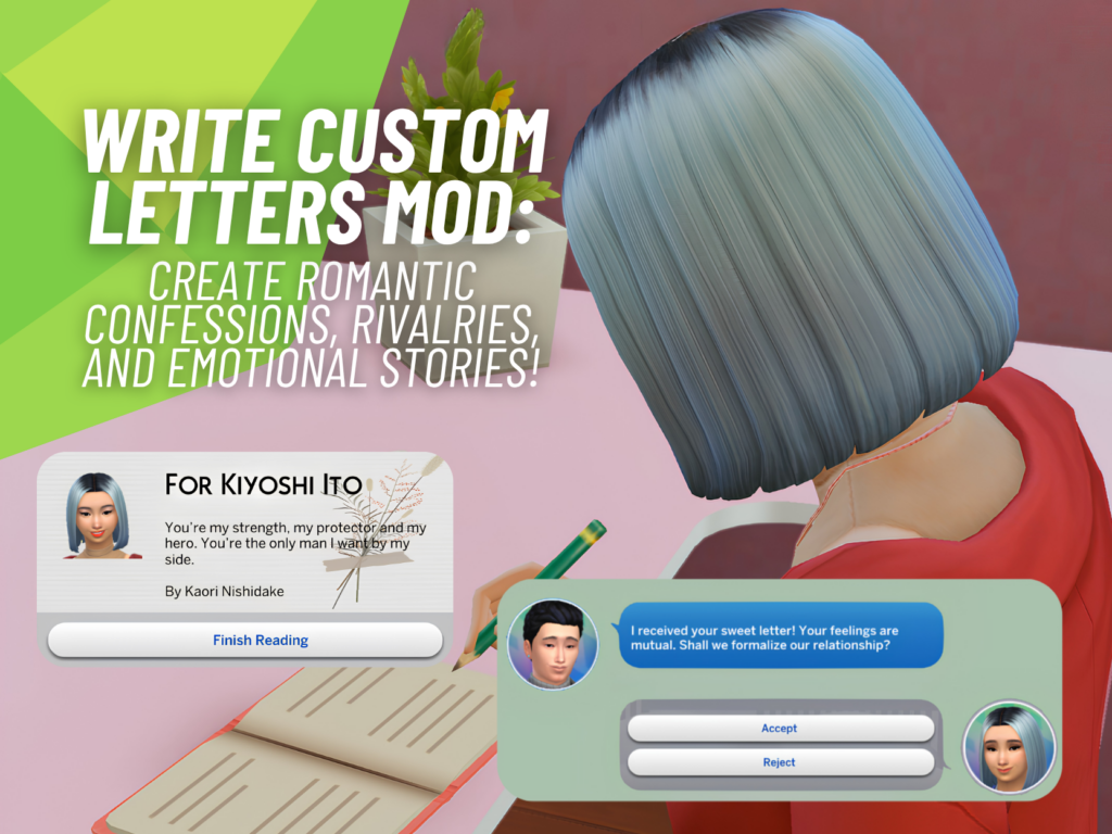 Write Custom Letters Mod Adds Incredible Storytelling Depth to The Sims 4 4 SnootySims WRITE CUSTOM LETTERS MOD