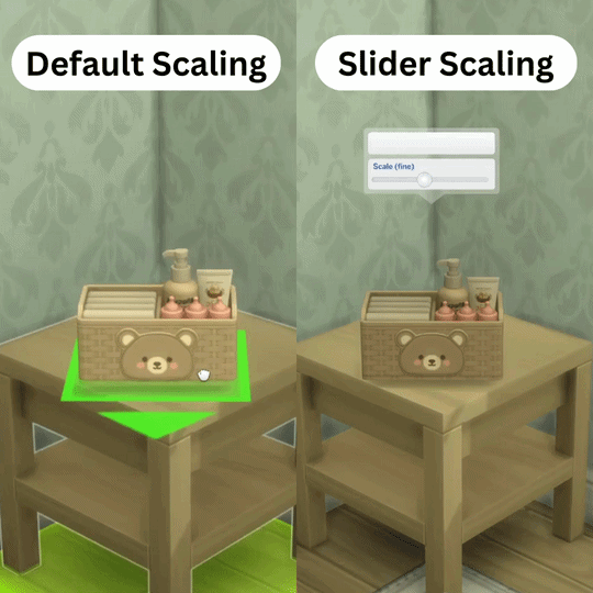Object Adjustment Slider: An Incredible Build Mode Upgrade for Sims 4 Players 6 Scaling Gif