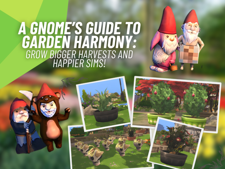 Sims 4 Gardening Guide: An Exciting Gnome-Approved Path to Better Harvests