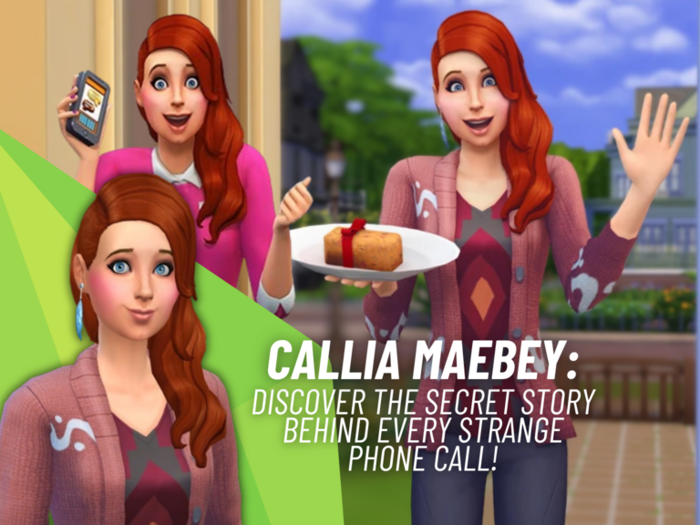 Callia Maebey Gets an Exciting Official Lore Reveal in The Sims 4