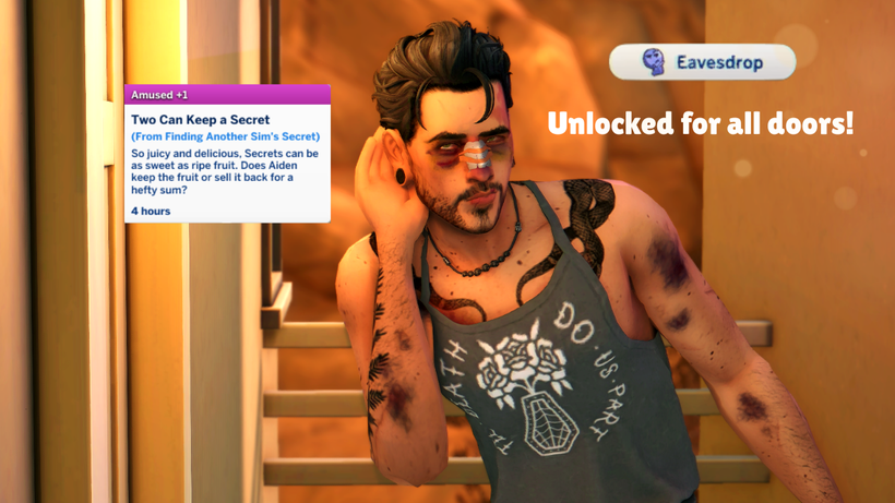 Door Interactions Mod Brings Incredible New Storytelling Moments to The Sims 4! 6 Unlocked for all doors