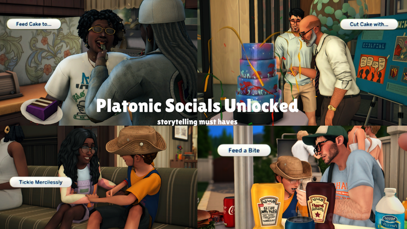 More Platonic Social Interactions Mod Brings Exciting New Ways for Sims to Show They Care 5 Copy of Copy of New door interactions for storytelling. 13