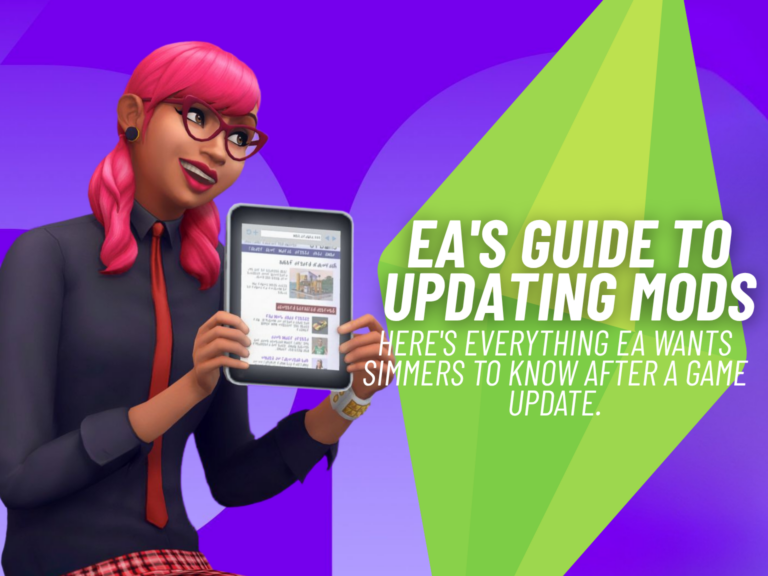 The Best Way to Update Your Sims 4 Mods Without Breaking Your Game by EA!