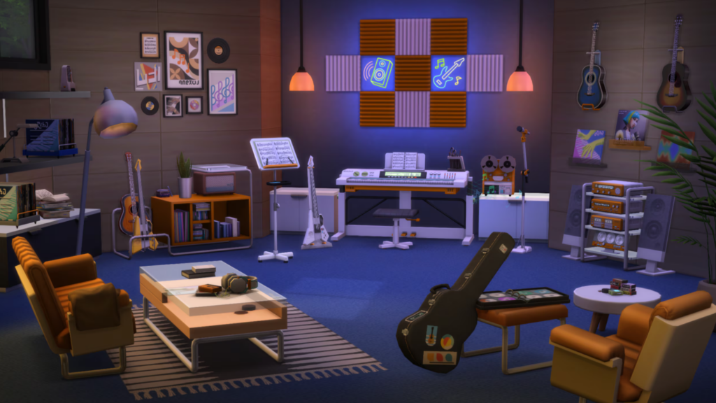Sims 4 Music Den Kit: Exciting New Music Space and Free Coach Capsule Arrive This July 6 Screenshot 2026 07 21 123446