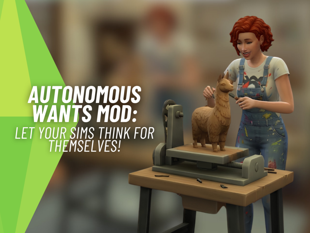 SnootySims Autonomous Wants MOD