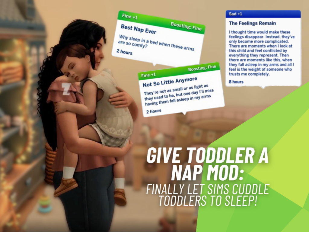 Give Toddler a Nap Mod Gets an Exciting Update for The Sims 4 4 SnootySims Give Toddler a Nap